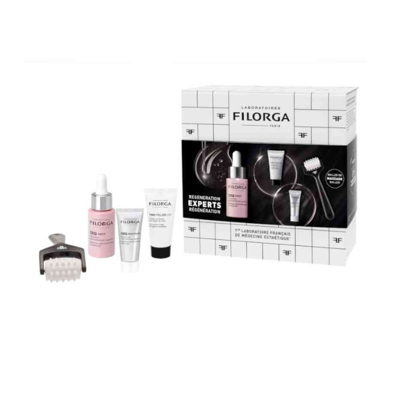 FILORGA COFFRET NCEF-SHOT + 2 MINI TALLAS + ROLLER MASAJE