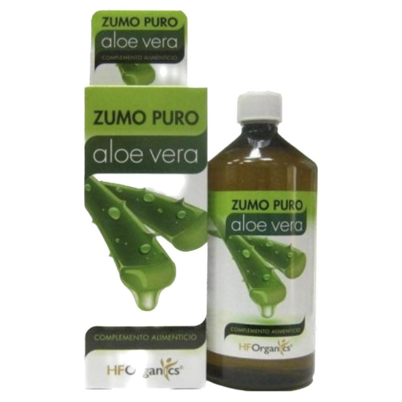 HF ORGANICS ZUMO ALOE VERA PURO 1LITRO