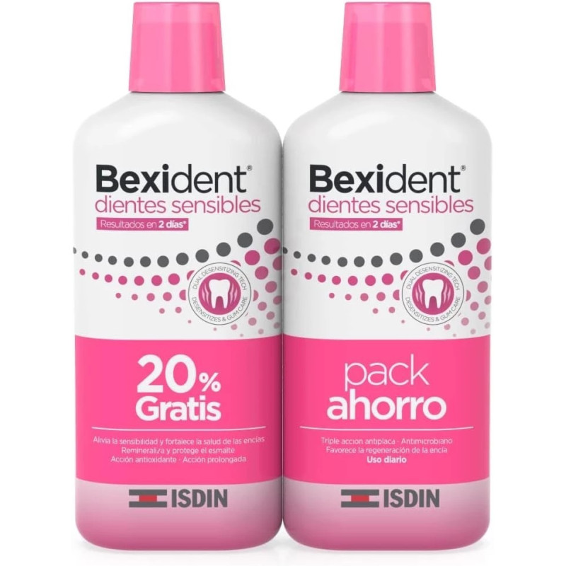 BEXIDENT COLUTORIO DUO DIENTES SENSIBLES 500 MLX2