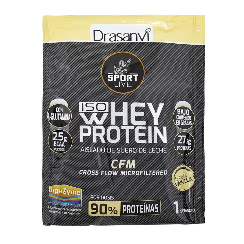 DRASANVI ISO WHEY PROTEIN VAINILLA 1 SERVICIO 30 GR