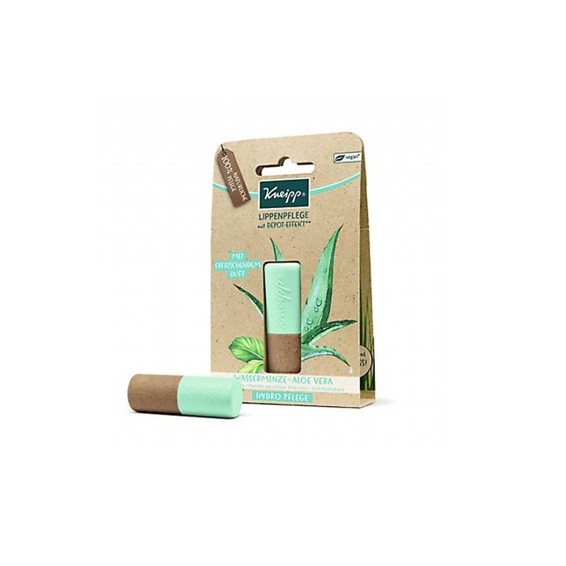 Kneipp balsamo labial hydrocare water mint. aloe vera