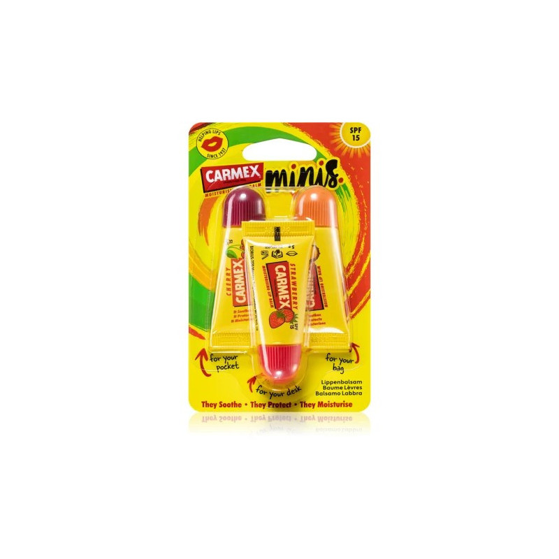 CARMEX MINIS TUBO X3