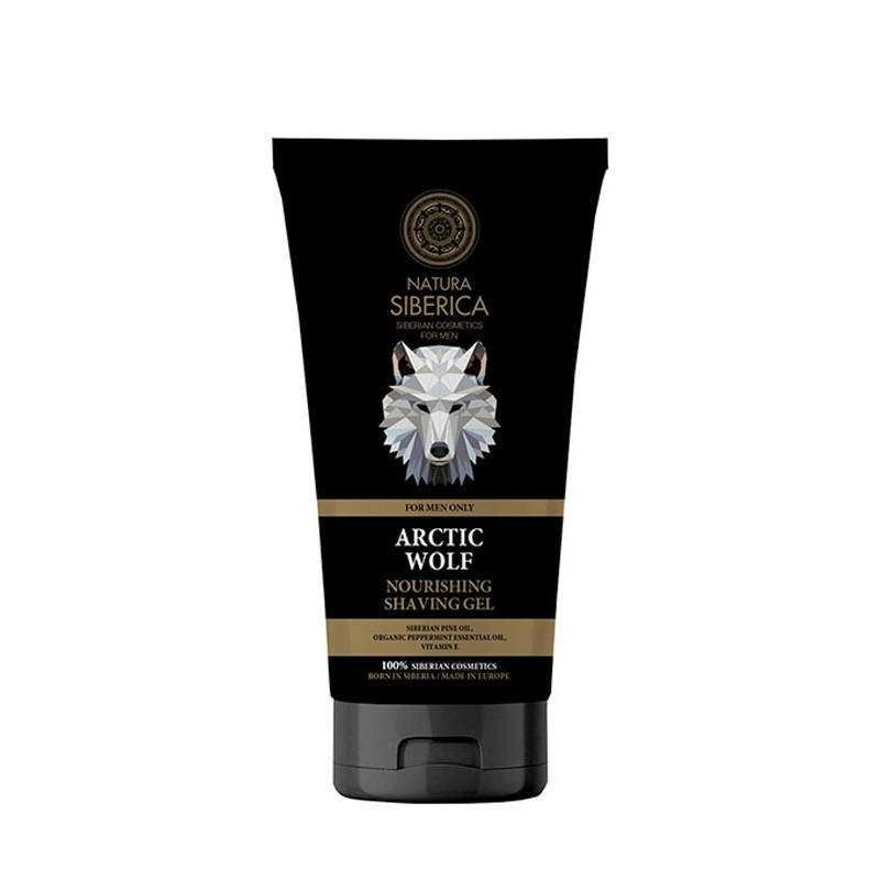 Natura Siberica - *Para Hombres* - Gel de afeitar nutritivo - Artic Wolf