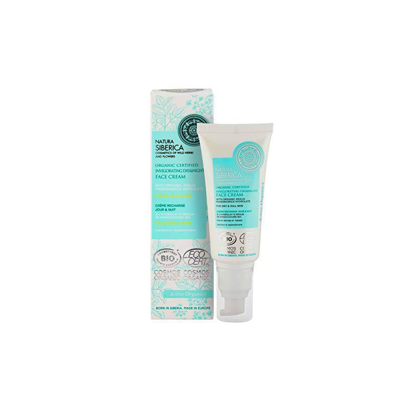 Natura siberica Crema de día y noche facial vigorizante 50 ml