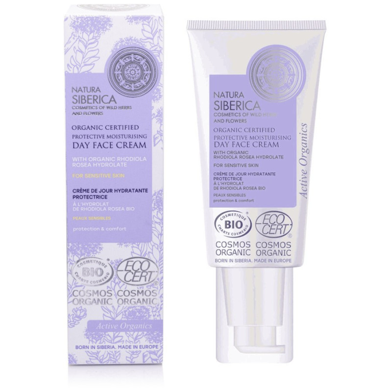 NATURA SIBERICA CREMA DE DÍA FACIAL HIDRATANTE PROTECTORA 50 ML