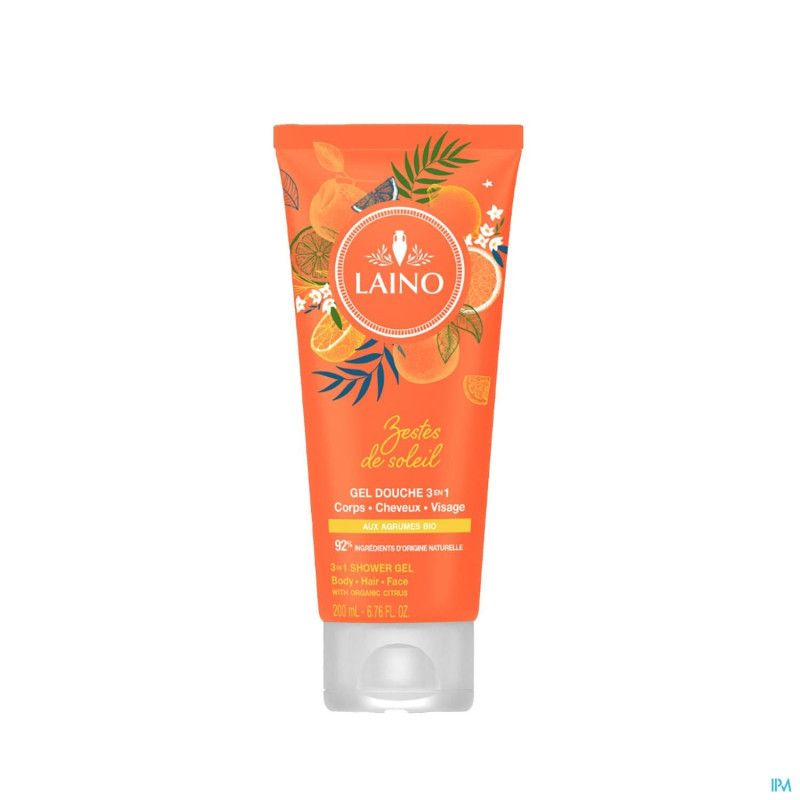 Laino Ducha Cítrica Bio 3en1 200ml