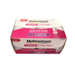 MULTICENTRUM ENERGIA VITALIDAD FRAMBUESA 15 AMPOLLAS