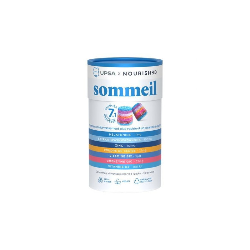 UPSA SUEÑO 7EN1 30 GOMITAS