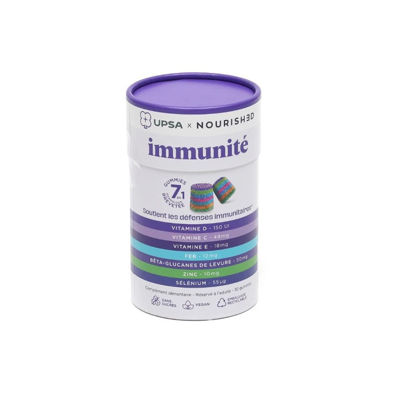 Upsa Nourished 7in1 Inmunidad 30 Gomitas