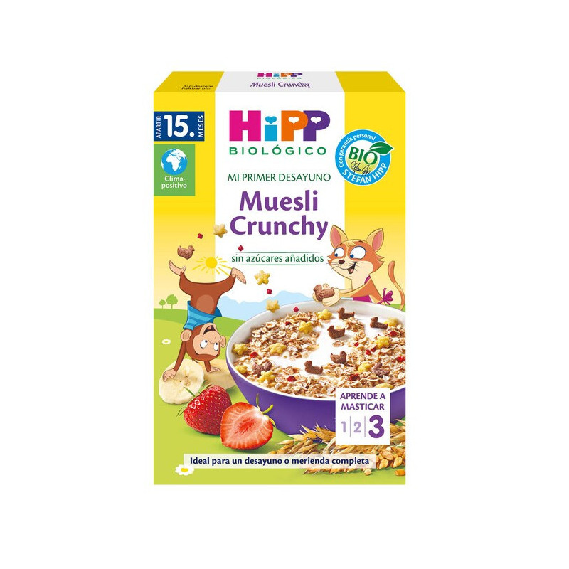 HIPP MUESLI CRUNCHY 200GR