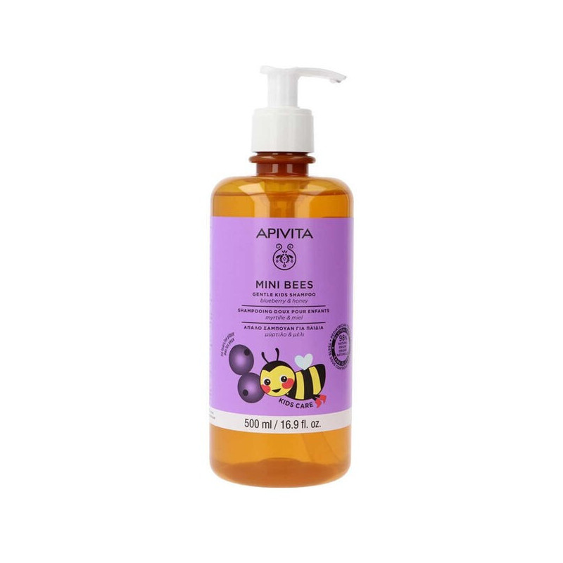 Apivita Mini Bees Champú Infantil Arándano&Miel 500ml
