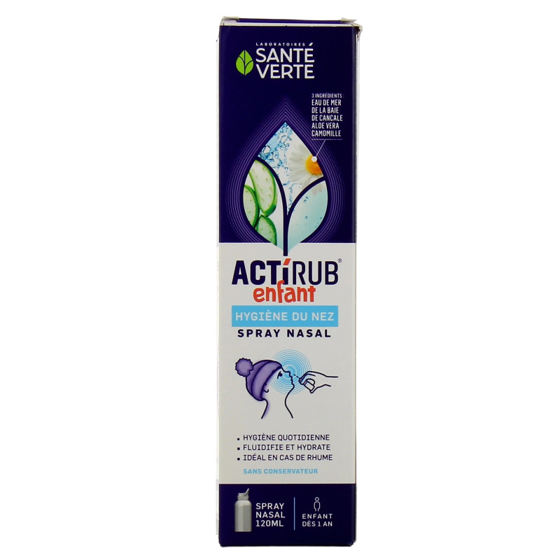 ACTIRUB NIÑOS HIGIENE NASAL 120ML