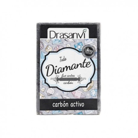 DRASANVI JABÓN PASTILLA CARFBÓN VEGETAL 100 GR
