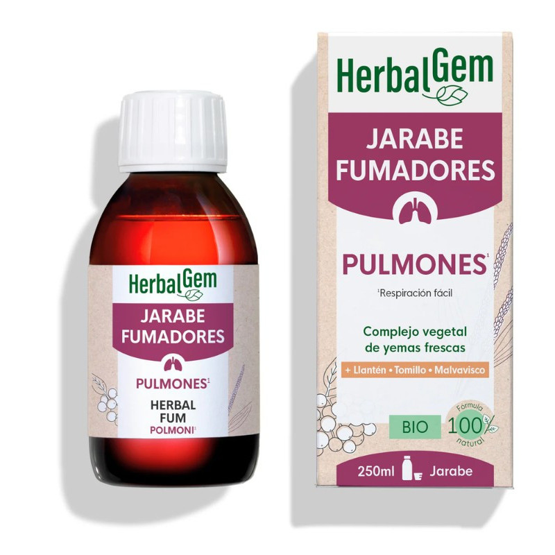 HERBALGEM JARABE FUMADORES 250 ML