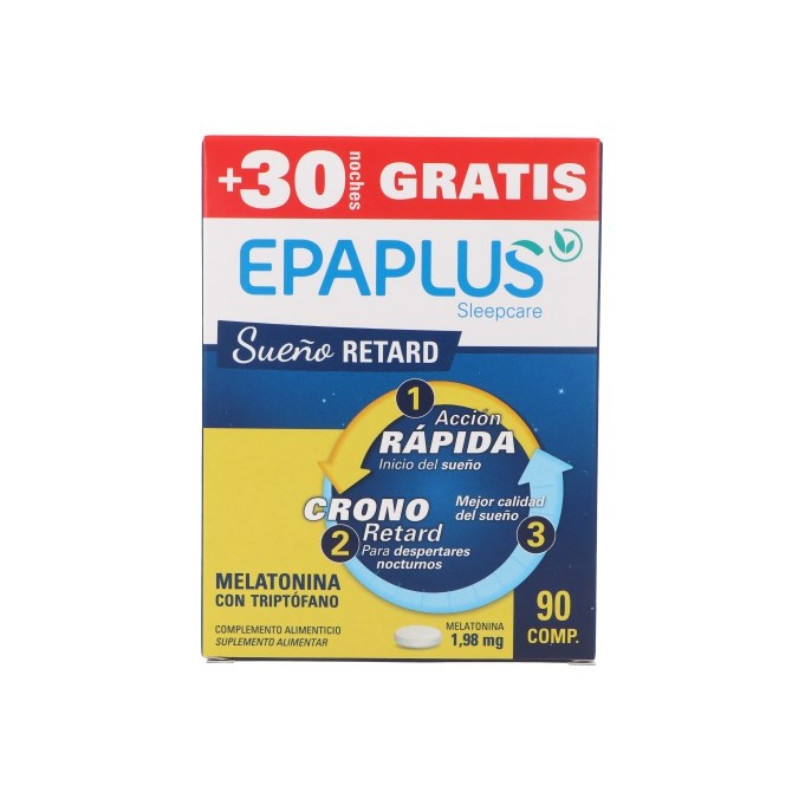 EPAPLUS SLEEPCARE SUEÑO RETARD 90COMPRIMIDOS