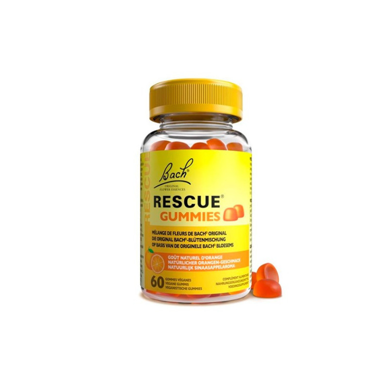 BACH RESCUE 60 GUMMIES SABOR NARANJA