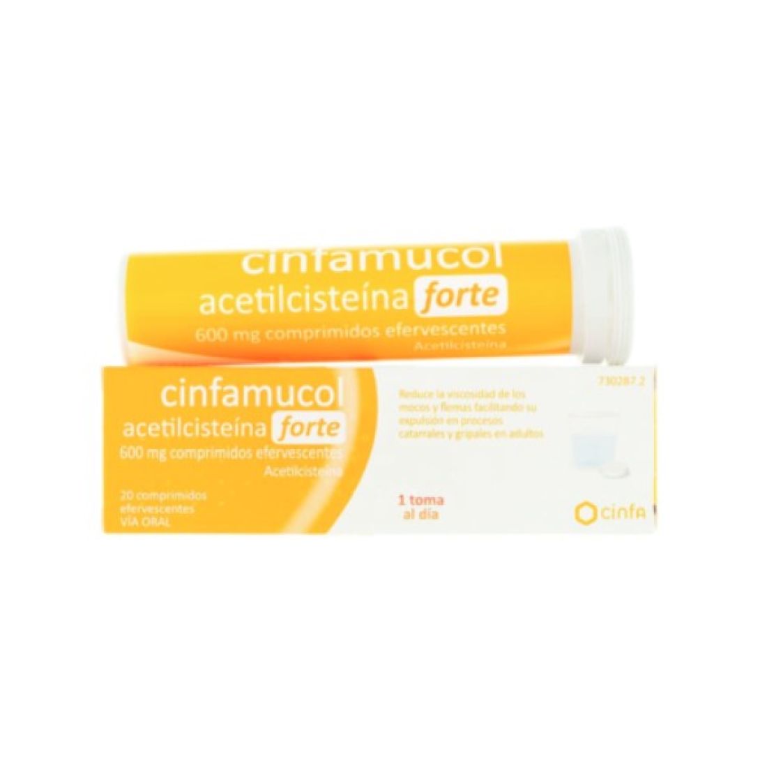 CINFAMUCOL FORTE 600 MG 20 COMPRIMIDOS