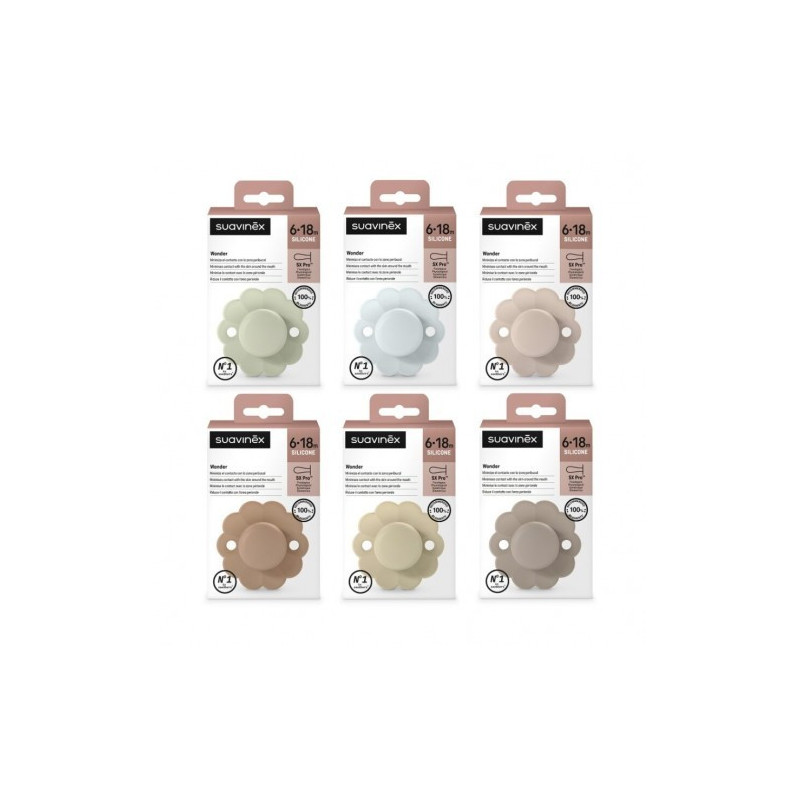 SUAVINEX WONDER FLOR 6-18+ SOFT COLOR