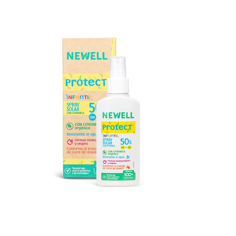 NEWELL INFANTIL PROTECTOR SOLAR 50SPF CON CITRONELA100ML