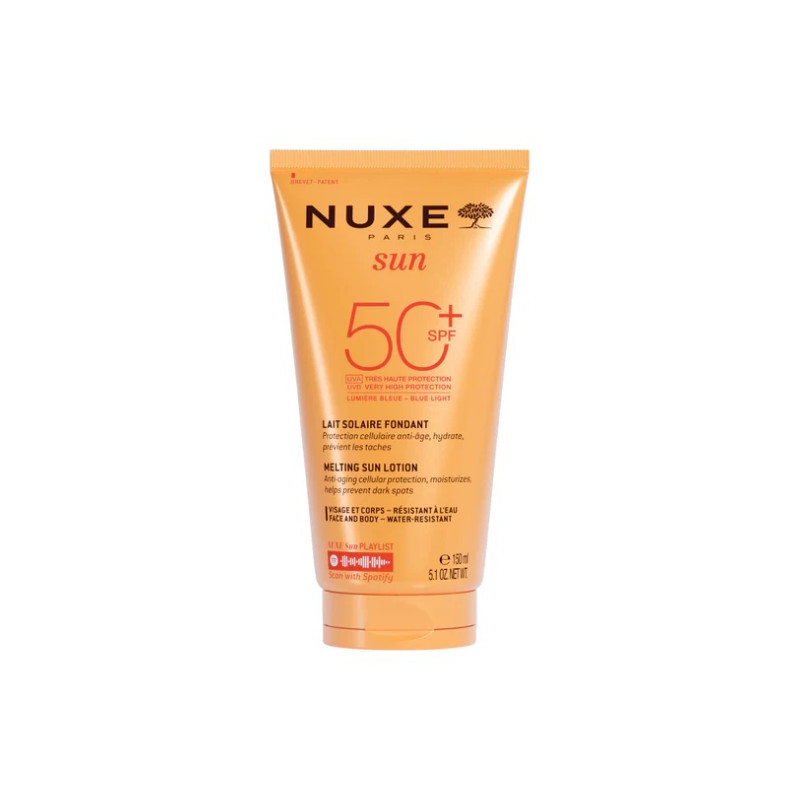 Nuxe Sun Leche Fundente Alta Protección SPF-50 150ml