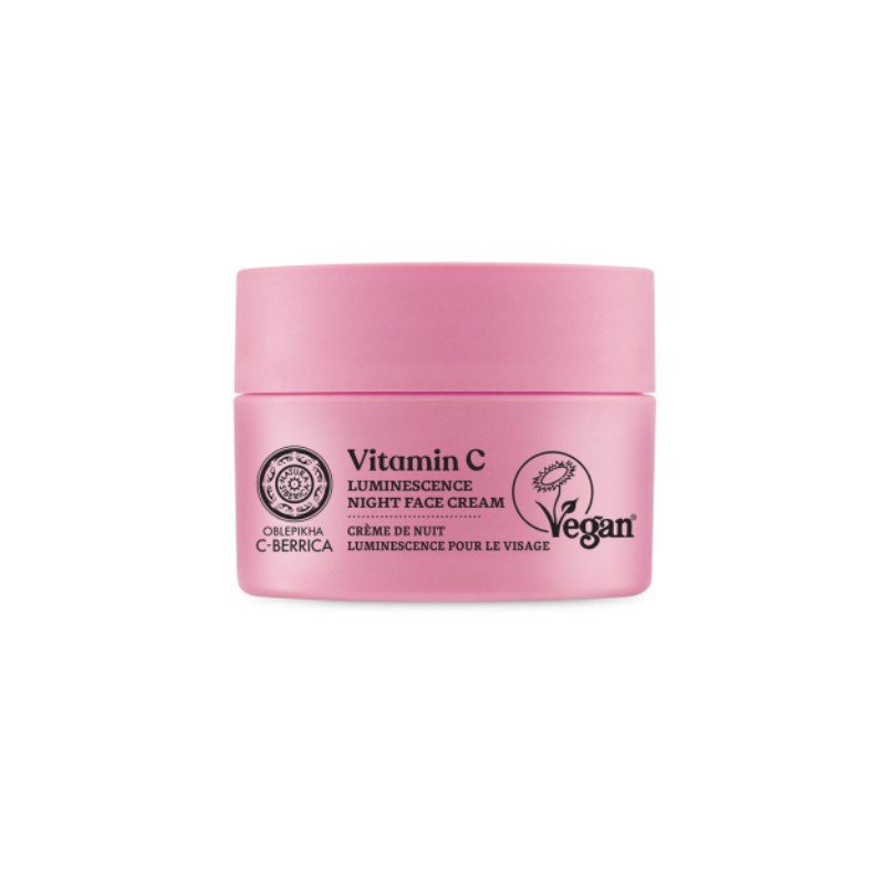 Natura Siberica - *Oblepikha C-Berrica* - Crema facial de noche iluminadora