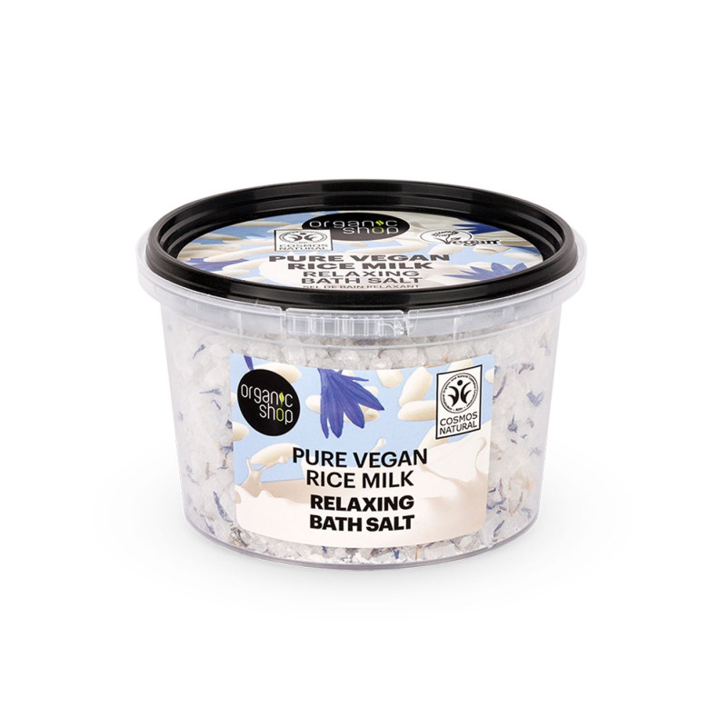 Organic Shop - Sales de baño relajante - Leche de arroz 300G