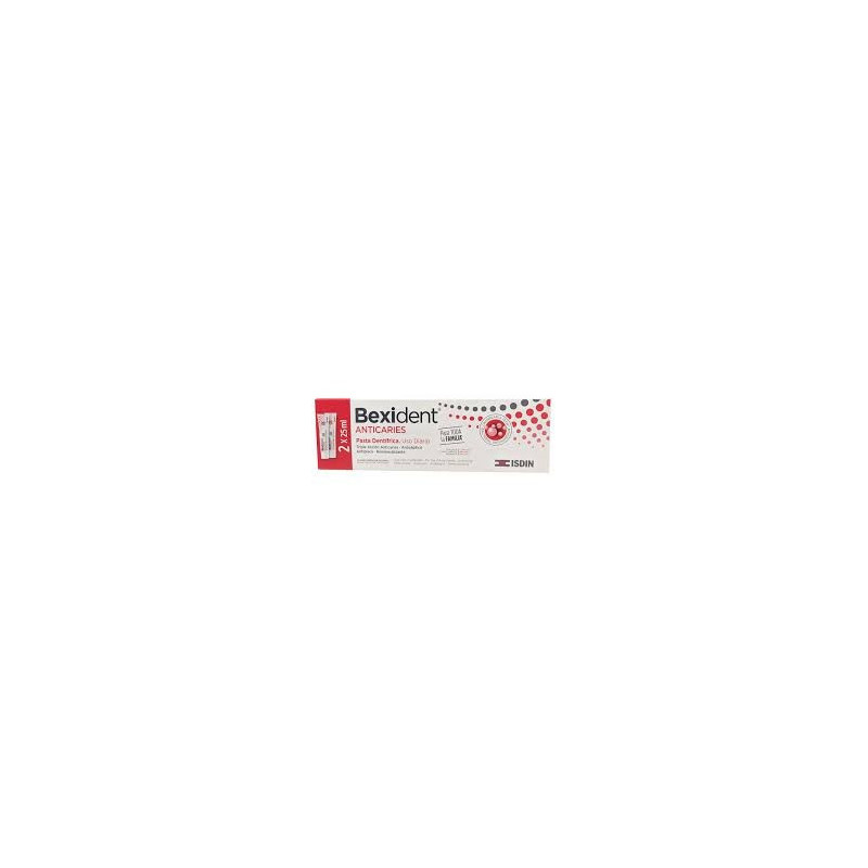 BEXIDENT ANTICARIES PASTA DENTIFRICA 2 U X 25 ML