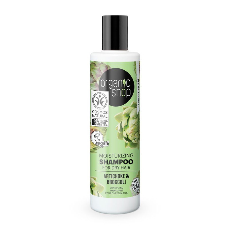 Moisturizing Shampoo Artichoke & Broccoli, 280 ml