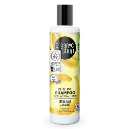 Refilling Shampoo Banana & Jasmine, 280 ml