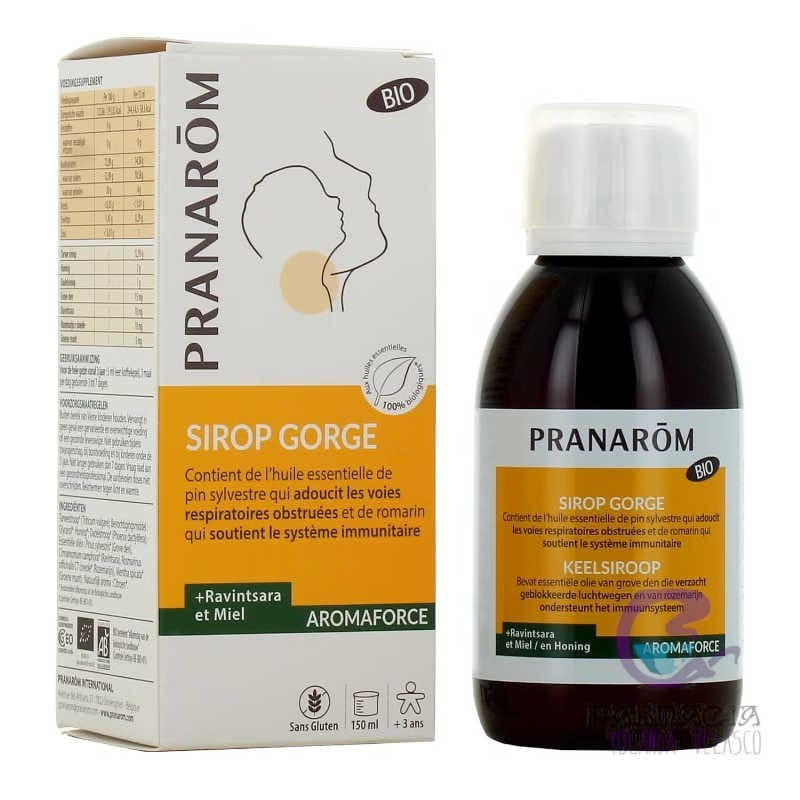 Pranarom Aromaforce Jarabe Garganta 150 ml