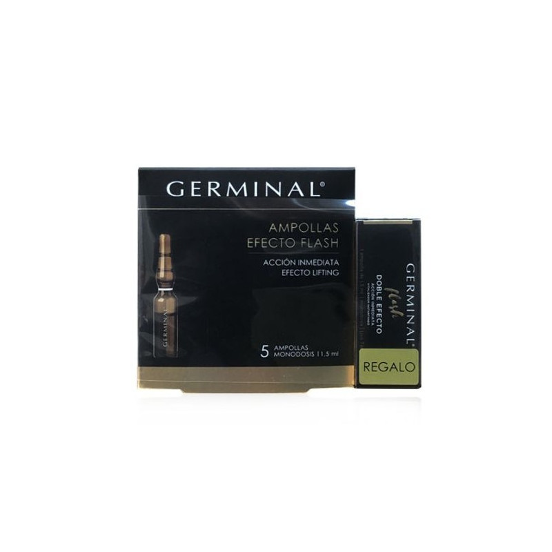 GERMINAL  ACCIÓN INMEDIATA 5 AMPOLLAS EFECTO FLASH