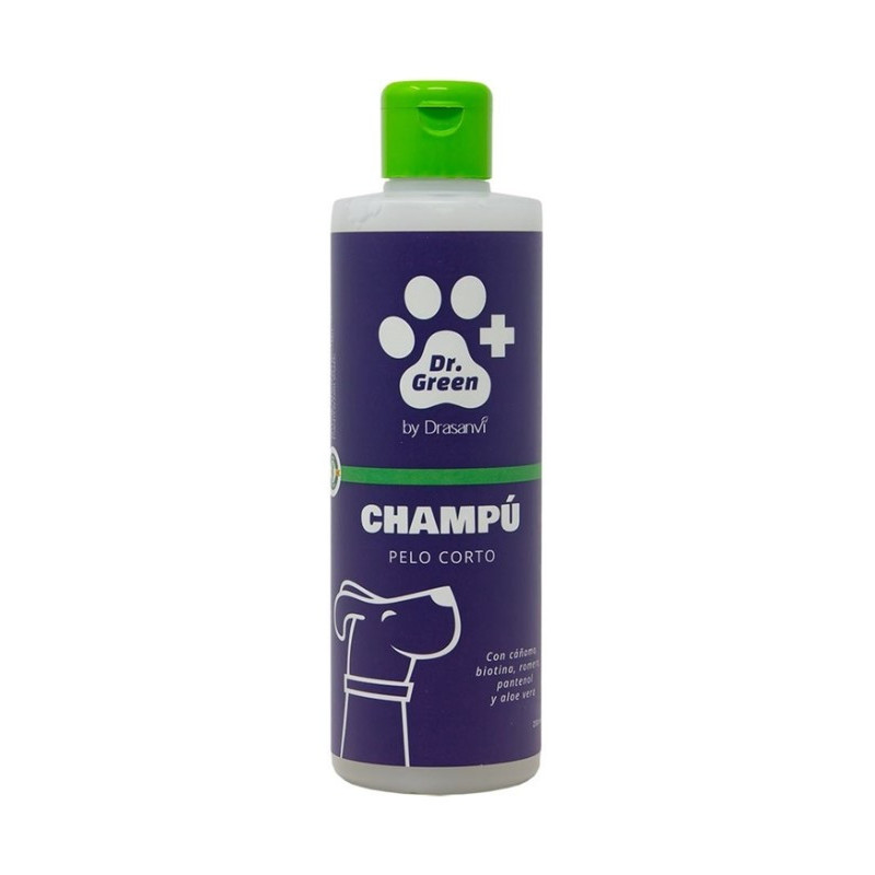DR GREEN CHAMPU PELO CORTO PERRO 250 ML