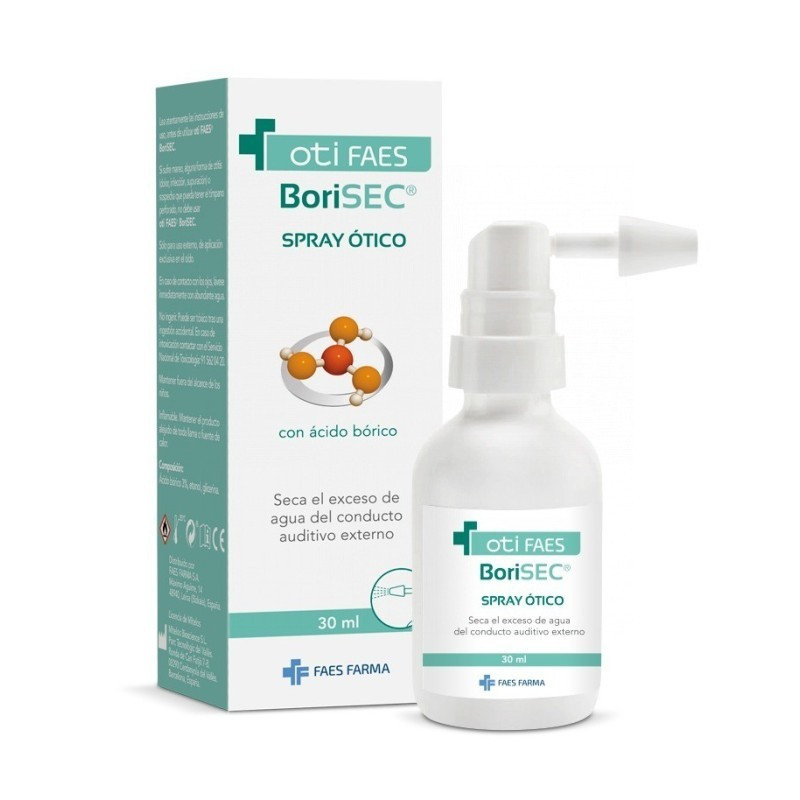OTIFAES BORISEC SPRAY OTICO 30 ML - Farmatur
