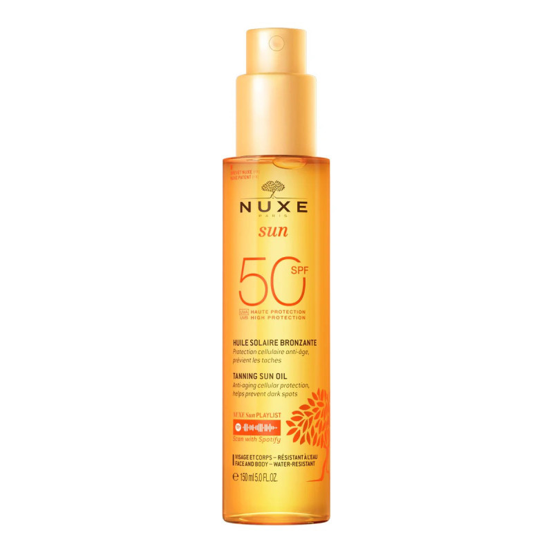 Nuxe Aceite bronceador SPF50 150ml