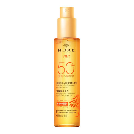 Nuxe Aceite bronceador SPF50 150ml
