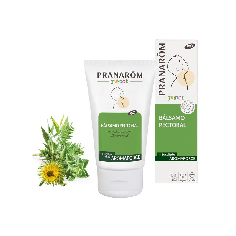 PRANAROM AROMAFORCE BÁLSAMO PECTORAL JUNIOR 50 ML