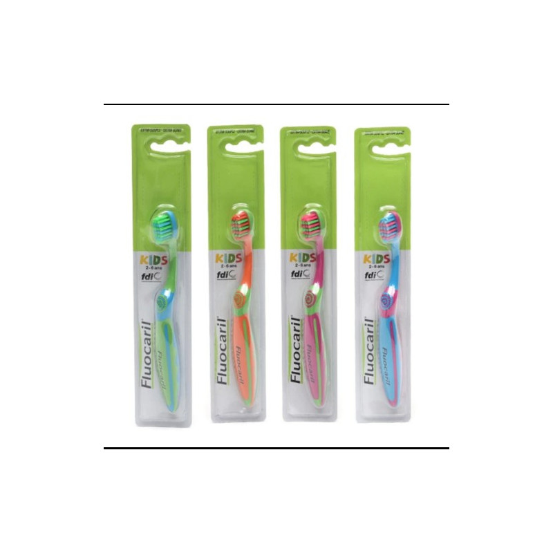 FLUOCARIL Cepillo de dientes extra suave para niños