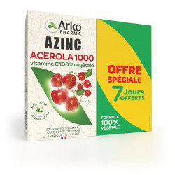 ARKOPHARMA ACEROLA 1000 2 x 30 COMPRIMIDOS MASTICABLES