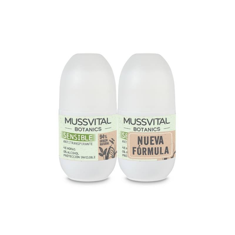 Mussvital Botanics Desodorizante Sensível 2x75ml
