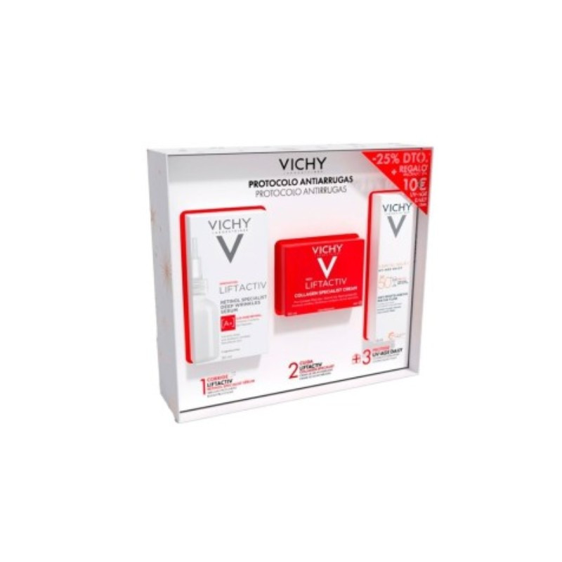 Vichy Cofre Pack Regalo Protocolo Antiarrugas Liftactiv