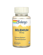 SOLARAY SELENIUM 50 MCG 100 CÁPSULAS