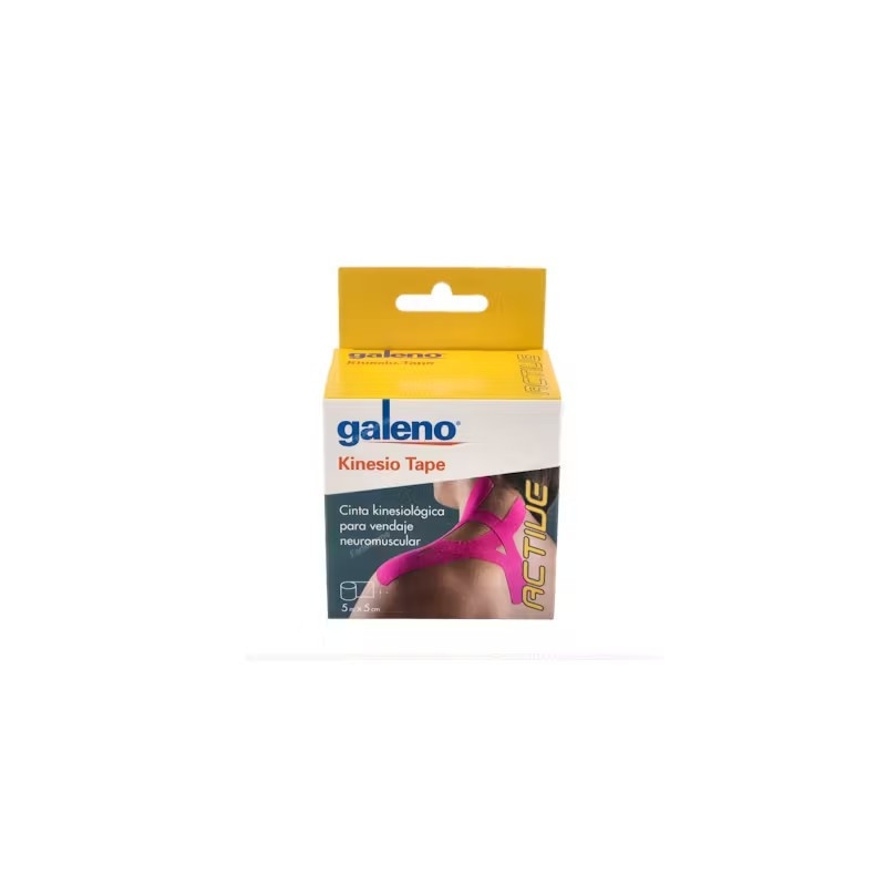 GALENO KINESIO TAPE ROSA 5M X 5CM