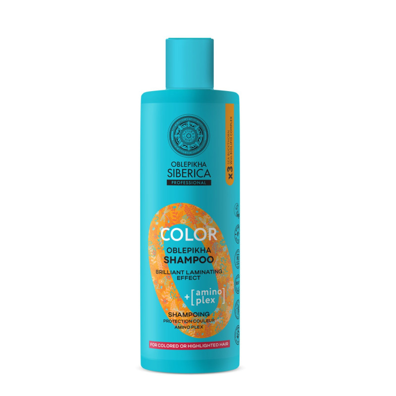 NATURA SIBERICA OBLEPIKHA CHAMPÚ PROTECTOR COLOR 400ML