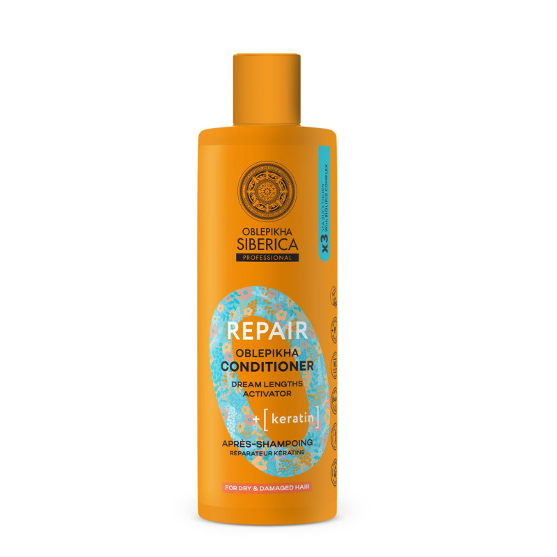 NATURA SIBERICA OBLEPIKHA ACONDICIONADOR KERATINA 400ML