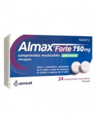 ALMAX FORTE 750 MG MENTA 24 COMPRIMIDOS MASTICABLES