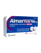 ALMAX FORTE 750 MG FRESA 48 COMPRIMIDOS MASTICABLES