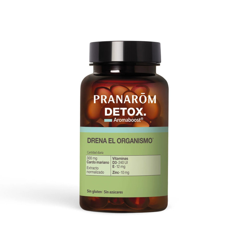 Pranarom Aromaboost Detox 60 CápsulasPranarom Aromaboost Detox 60 Cápsulas