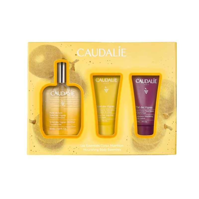 CAUDALIE ACEITE TRARAMIENTO SOLEIL DES VIGNE 50 ML 3 PIEZAS