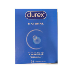 DUREX NATURAL 24 PRESERVATIVOS