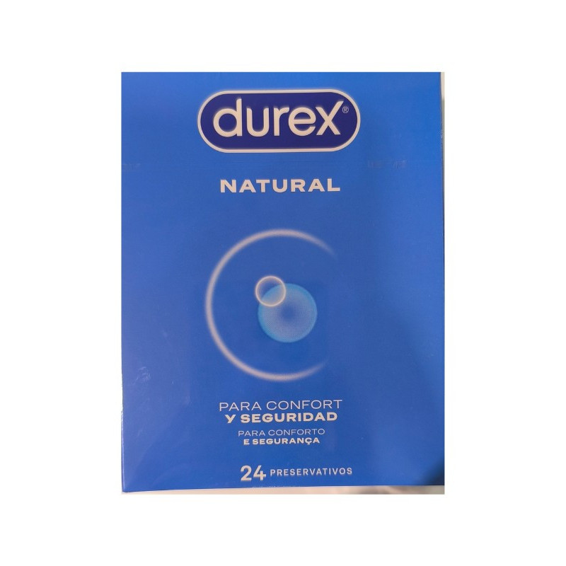 DUREX NATURAL 24 PRESERVATIVOS